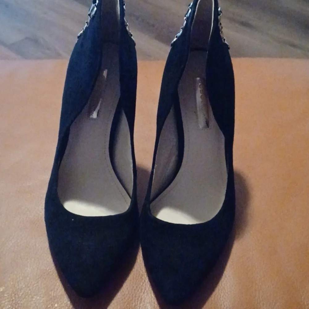 > Bcbg Elegant Black Stiletto Heels Women's Size 7.5